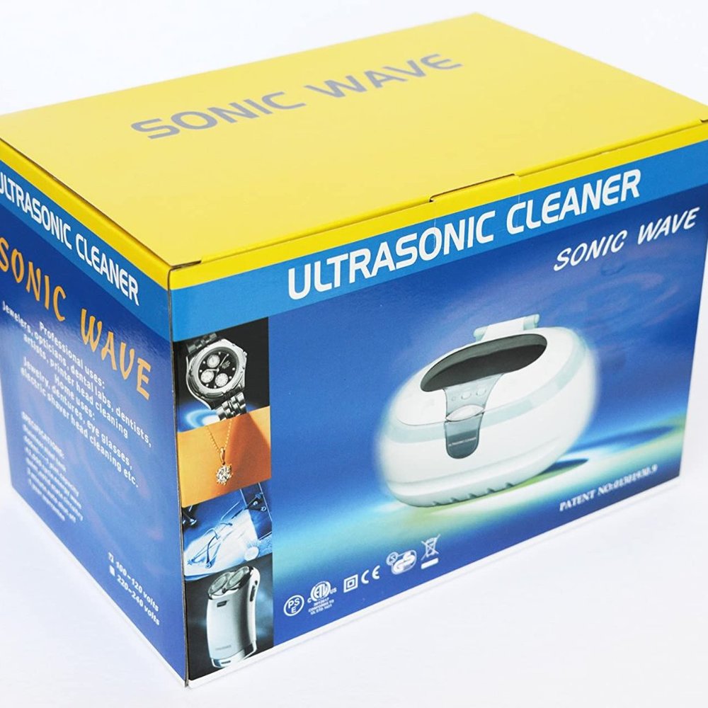 Ultrasonic Jewelry Eyeglass and Lens Cleaner